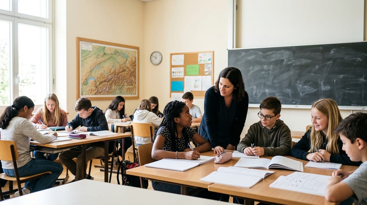 Mennyire erős az angoloktatás a svájci középiskolákban?