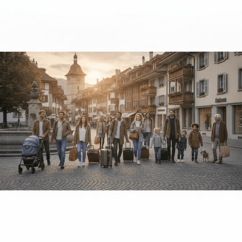 Miért lassult Svájc népességnövekedése 2025-ben?