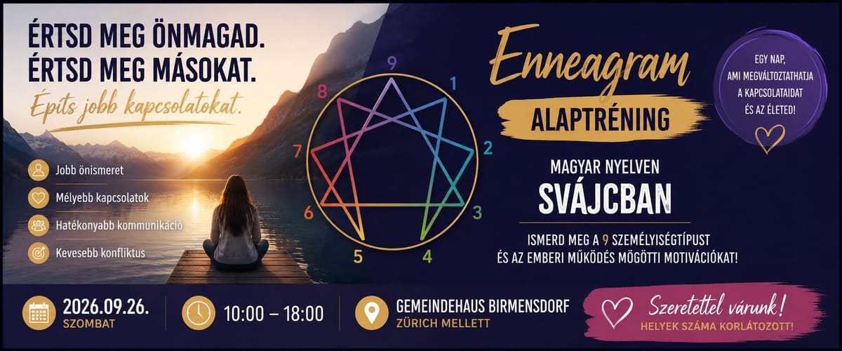 Understand yourself and others – Hungarian Enneagram foundation training