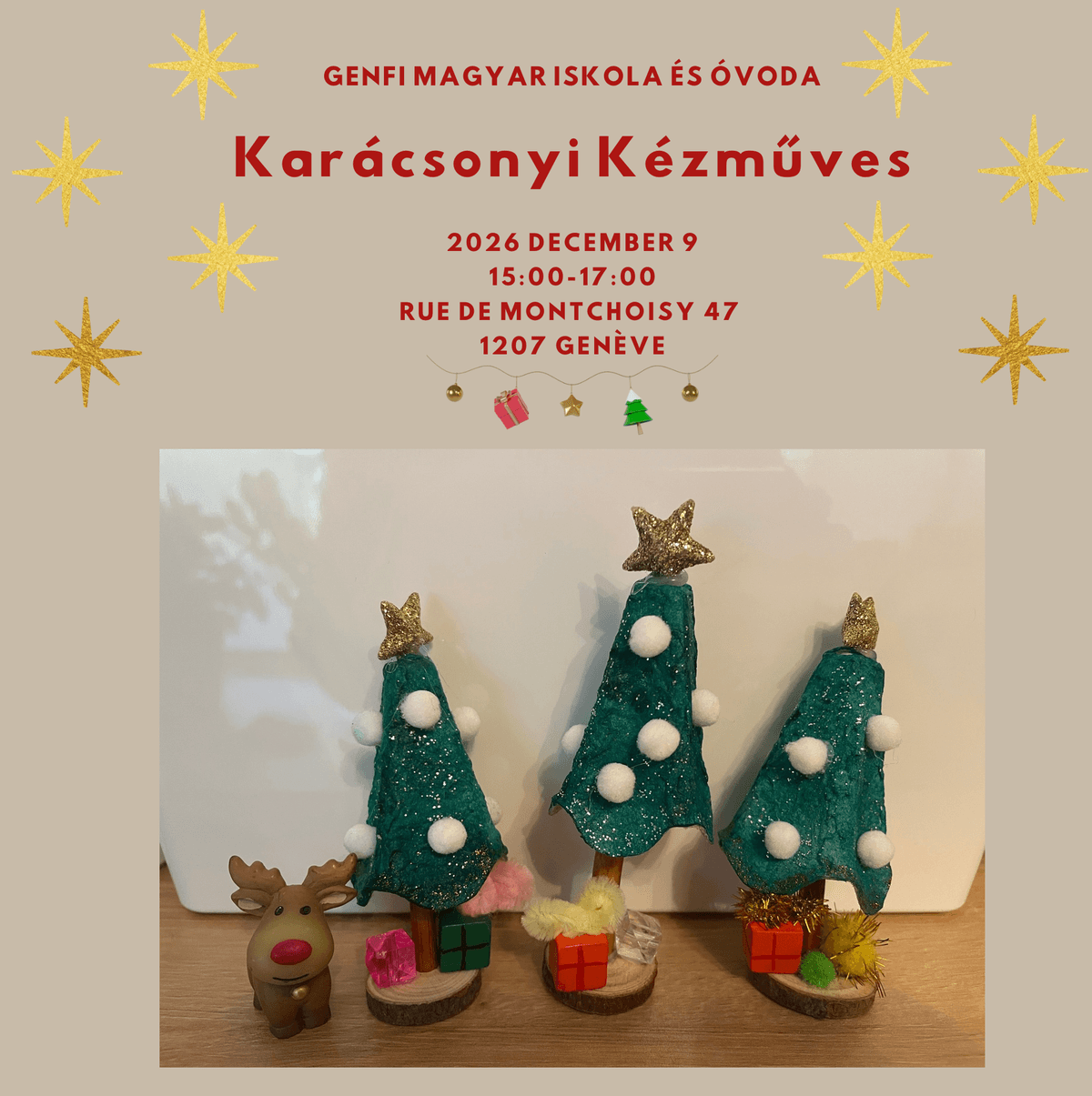 Karácsonyi kézműves - december 9