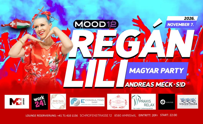 Magyar party // Regán Lili újra Svájcban