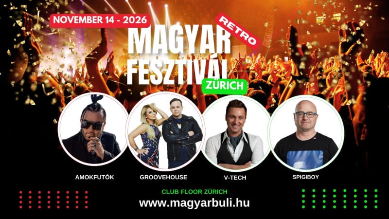 Hungarian Retro Festival – Zürich 2026