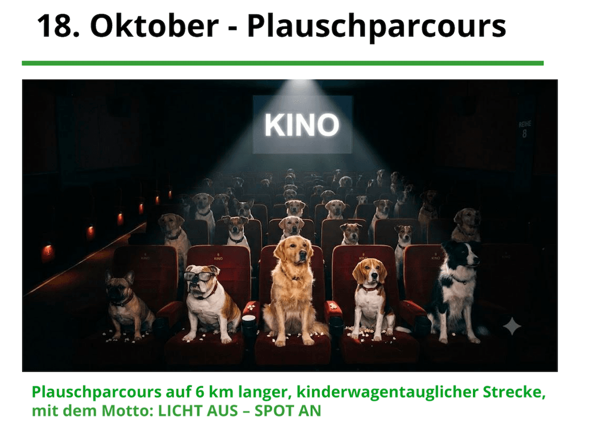 Plauschparcours Münsingen – Hundehilfe Ungarn